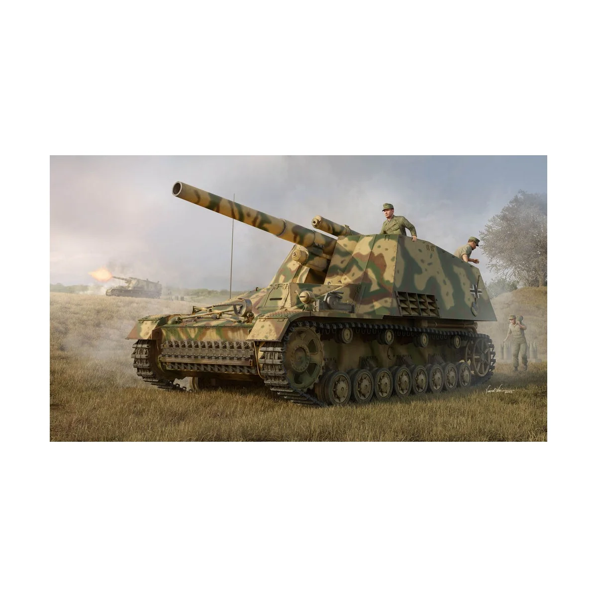 German Sd.Kfz.165 Hummel (Early Production), 1/16 - Trumpeter 00952