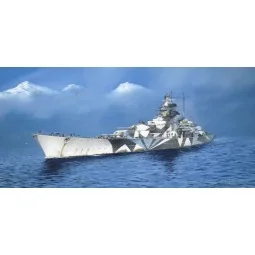 German Tirpitz Battleship, 1/200 - Trumpeter 03703 2