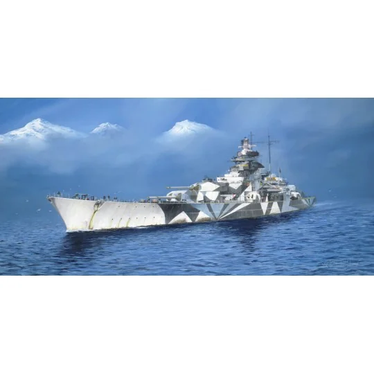 German Tirpitz Battleship, 1/200 - Trumpeter 03703