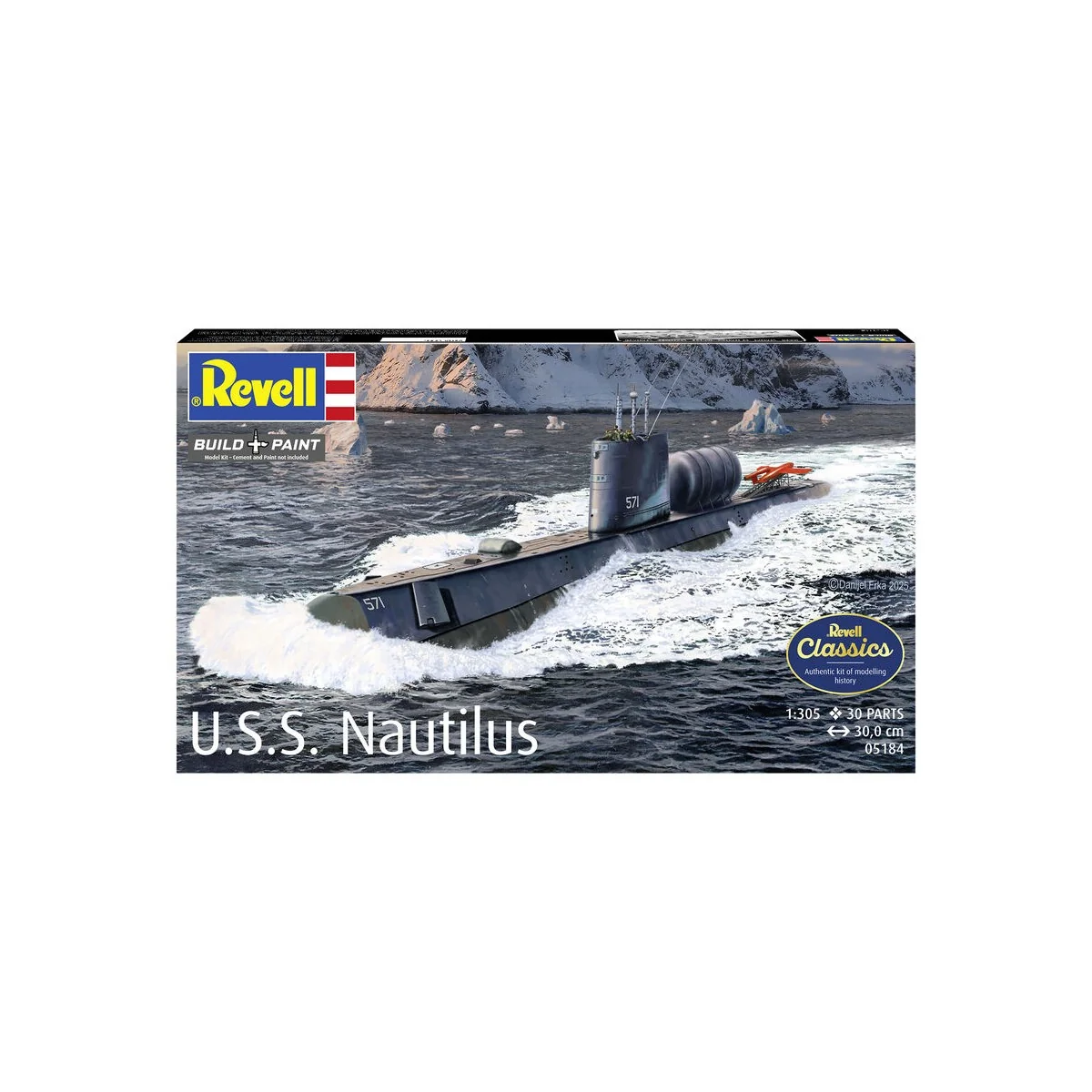 U.S.S. Nautilus, 1/305 - Revell 05184