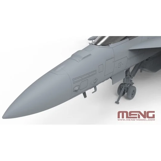 Boeing EA-18G Growler Electronic Attack Aircraft Yellow Jackets, 1/...