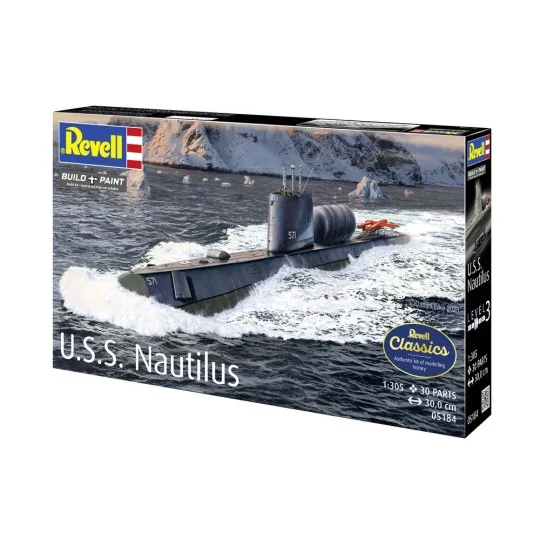 U.S.S. Nautilus, 1/305 - Revell 05184