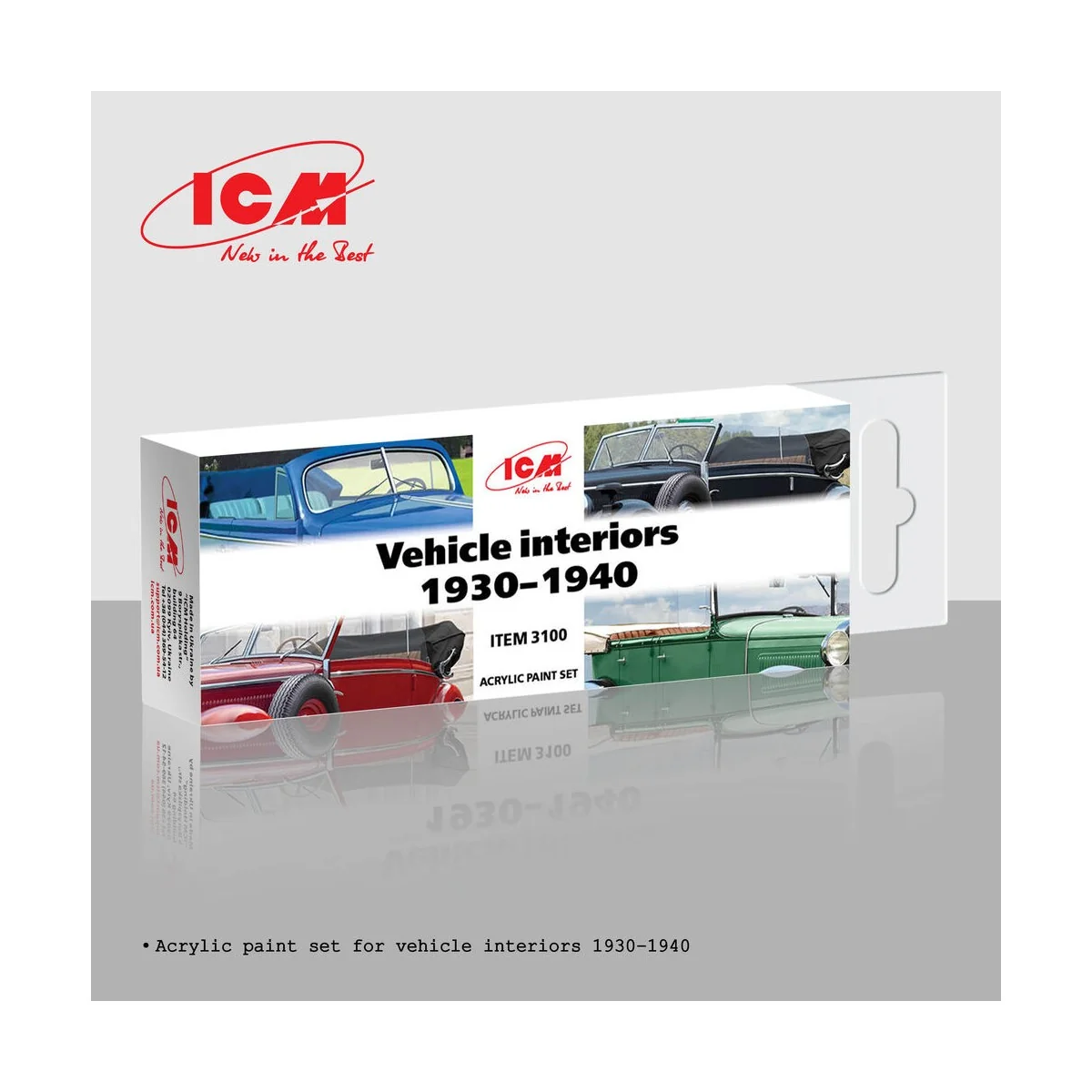 Vehicle interiors 1930–1940 - ICM 3100