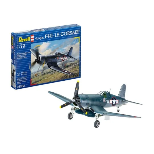 Vought F4U-1D CORSAIR, 1/72 - Revell 03983