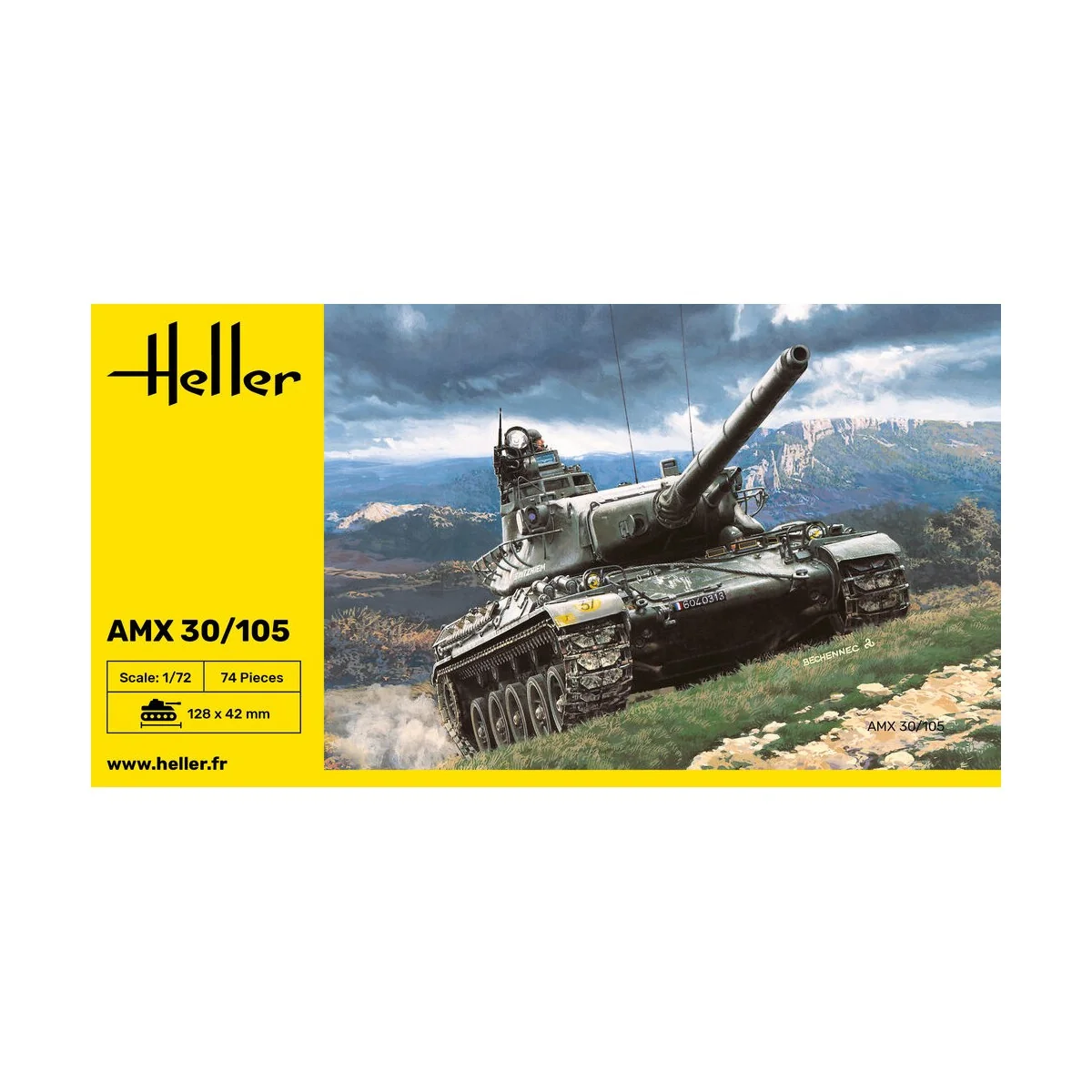 AMX 30/105, 1/72 - Heller 79899