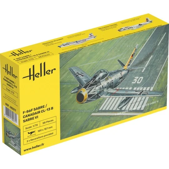 F-86F Sabre / Canadair CL-13 B Sabre VI, 1/72 - Heller 80277