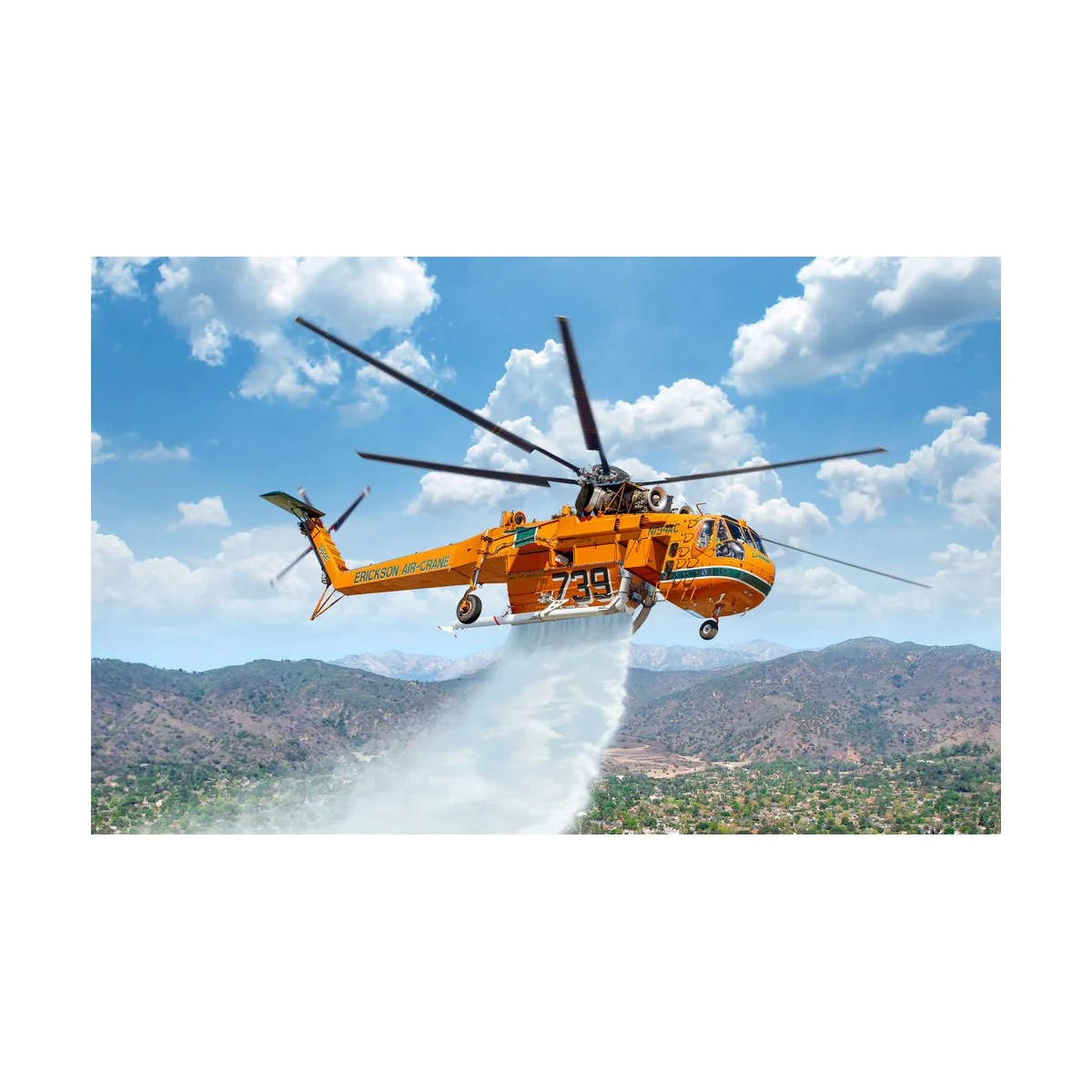 S-64E, Firefighting Helicopter, 1/35 - ICM 53060