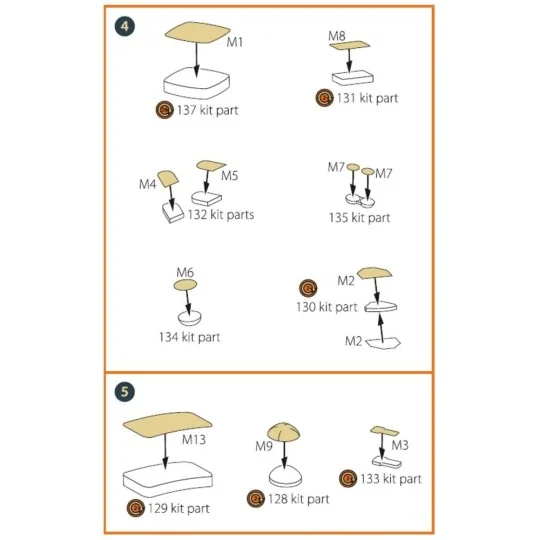 EMB-145 painting mask for A-model kits, 1/72 - Clear Prop Accessori...
