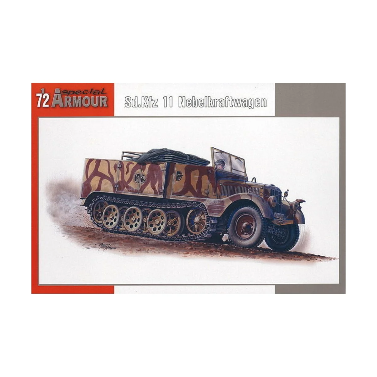 SdKfz 11/4 Nebelkraftwagen, 1/72 - Special Hobby 100-SA72004