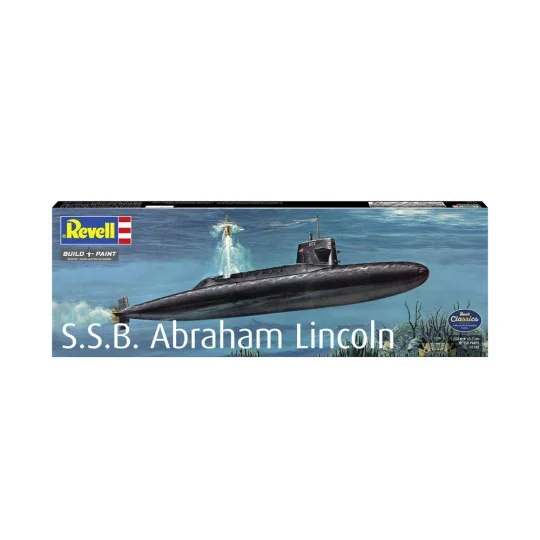S.S.B. Abraham Lincoln with Interior, 1/253 - Revell 05185