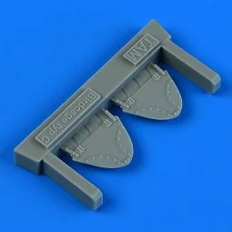 F4U-1 bird cage Corsair headtrest type C for Tamiya, 1/72 - Quickbo... 2