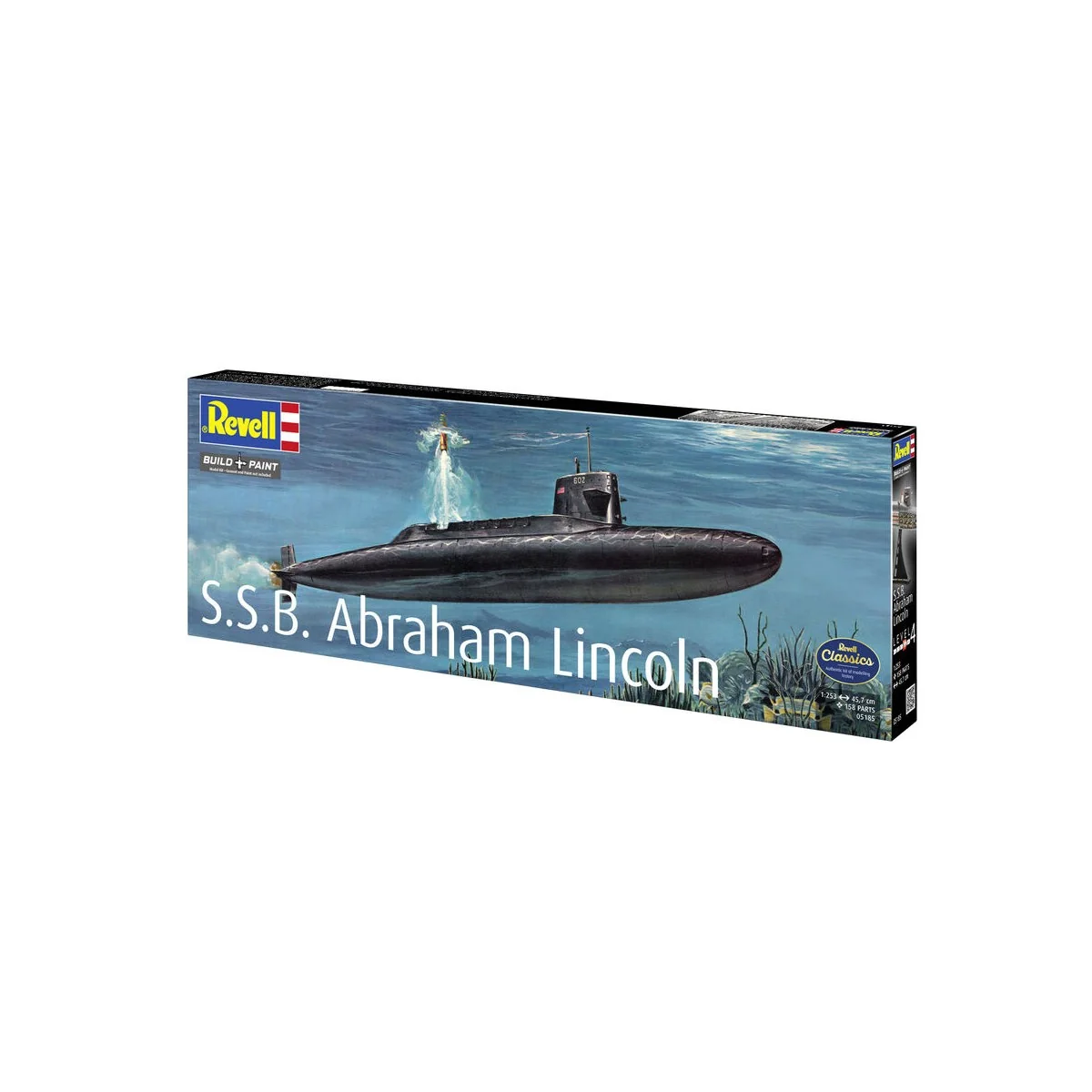 S.S.B. Abraham Lincoln with Interior, 1/253 - Revell 05185