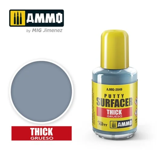 Putty Surfacer - Thick - AMMO by MIG Jimenez A.MIG-2049