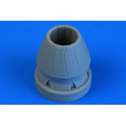 Mitsubishi F-2A/B exhaust nozzle - closed for Hasegawa, 1/72 - Aire... 2