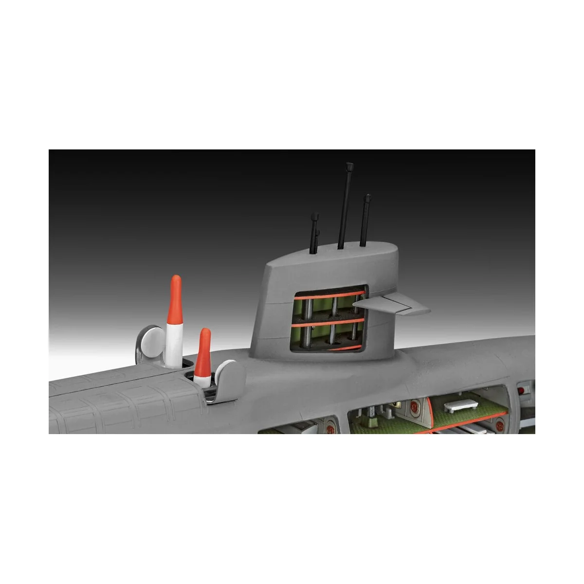 S.S.B. Abraham Lincoln with Interior, 1/253 - Revell 05185