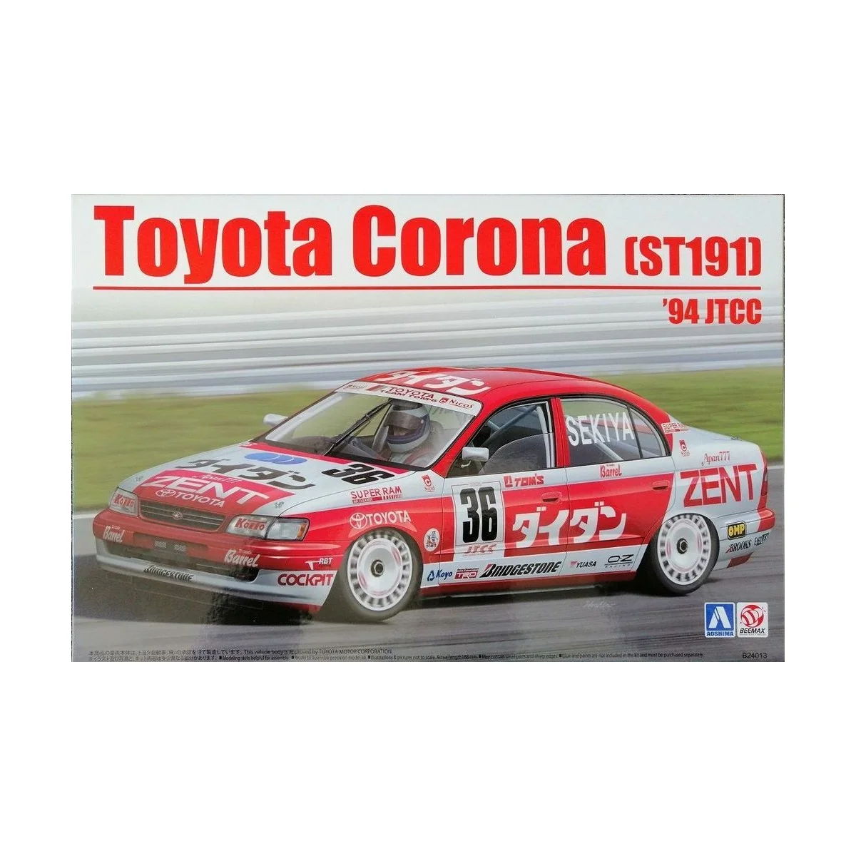Toyota Corona (ST191) 94 JTCC, 1/24 - NUNU-BEEMAX B24013
