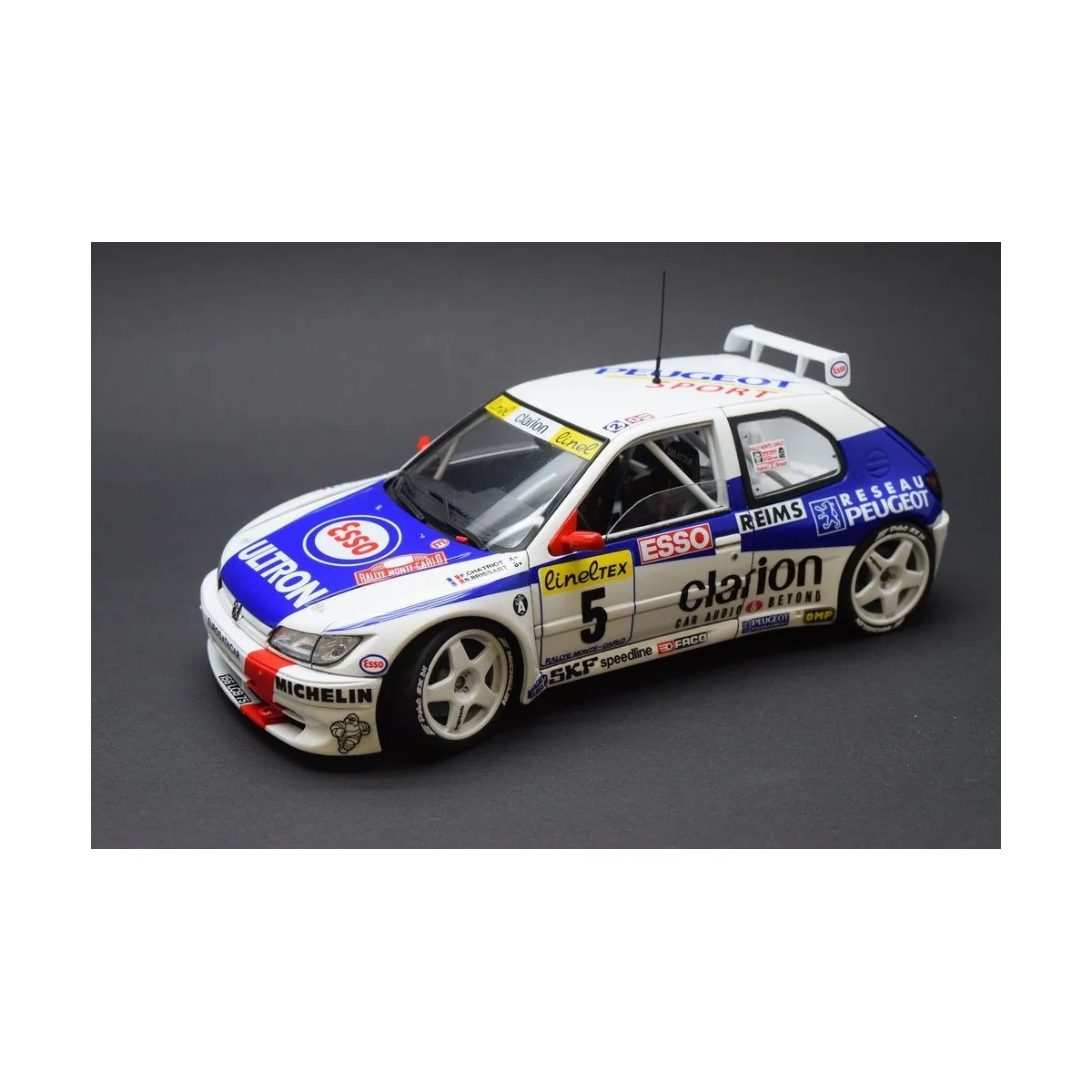 Peugeot 306 MAXI 96 Monte Carlo Rally, 1/24 - NUNU-BEEMAX PN24009