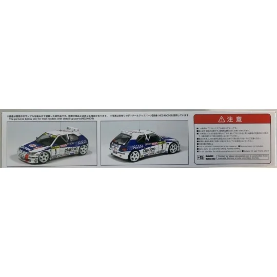 Peugeot 306 MAXI 96 Monte Carlo Rally, 1/24 - NUNU-BEEMAX PN24009