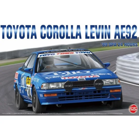 Toyota Corolla Levin AE92 '89 SPA 24 Hours, 1/24 - NUNU-BEEMAX PN24016