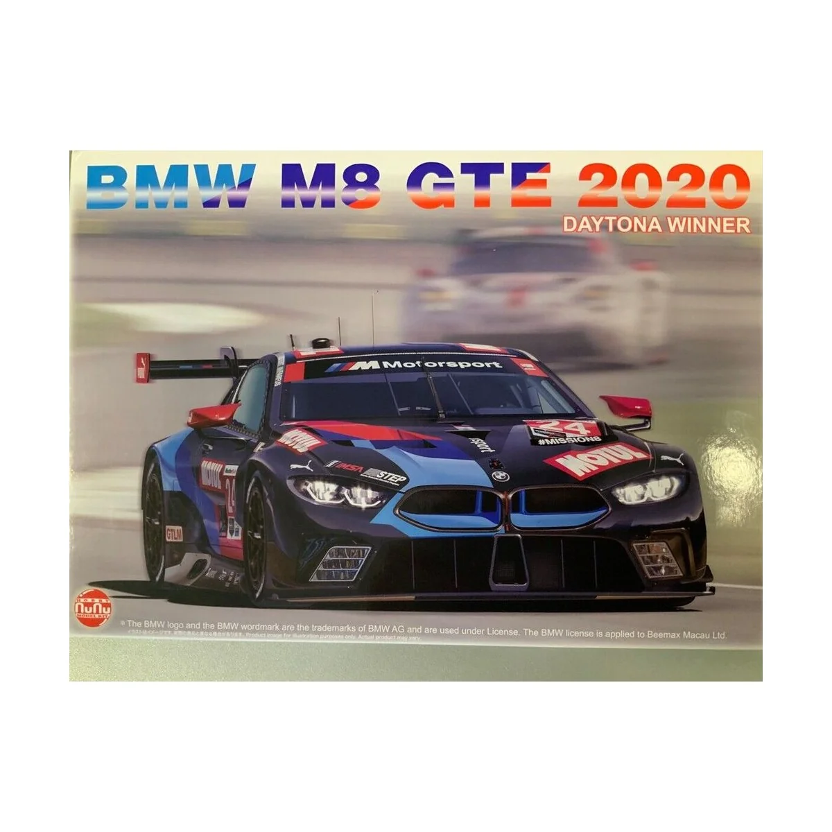 BMW M8 GTE 24h Daytona 2020 WINNER, 1/24 - NUNU-BEEMAX PN24036