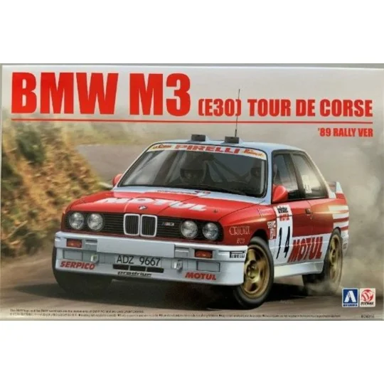 BMW M3 (E30) Tour de Corse '89 RALLY VER, 1/24 - NUNU-BEEMAX B24016