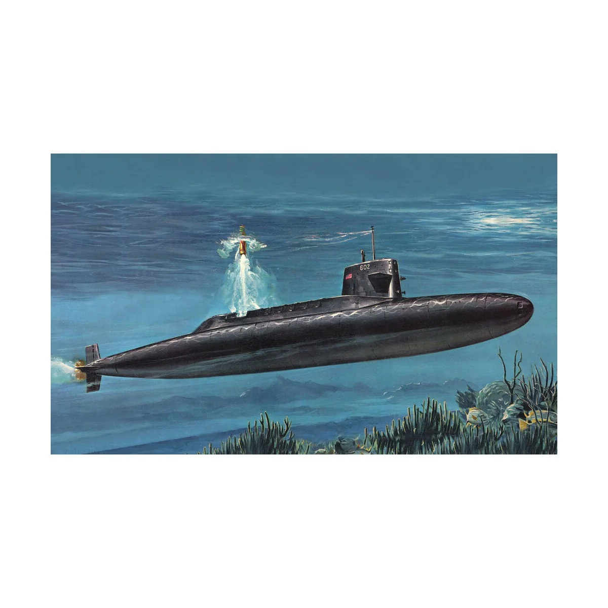 S.S.B. Abraham Lincoln with Interior, 1/253 - Revell 05185