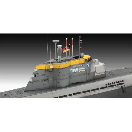 70 Jahre Bundeswehr:Wilhelm Bauer,Type 206A,Class2 - Revell 05186