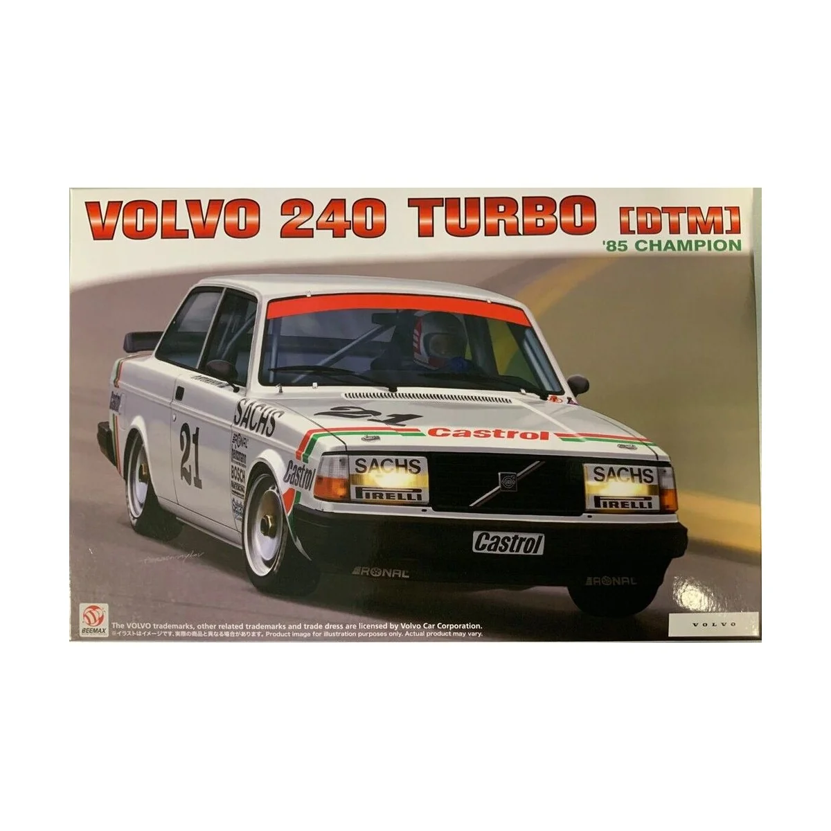 Volvo 240 turbo [DTM] 85 champion, 1/24 - NUNU-BEEMAX B24027