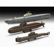 70 Jahre Bundeswehr:Wilhelm Bauer, Type 206A, Class2, 1/144 - Revel...