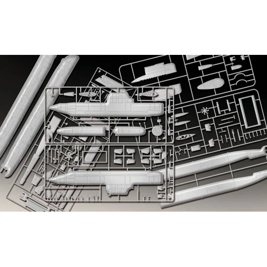 70 Jahre Bundeswehr:Wilhelm Bauer,Type 206A,Class2 - Revell 05186
