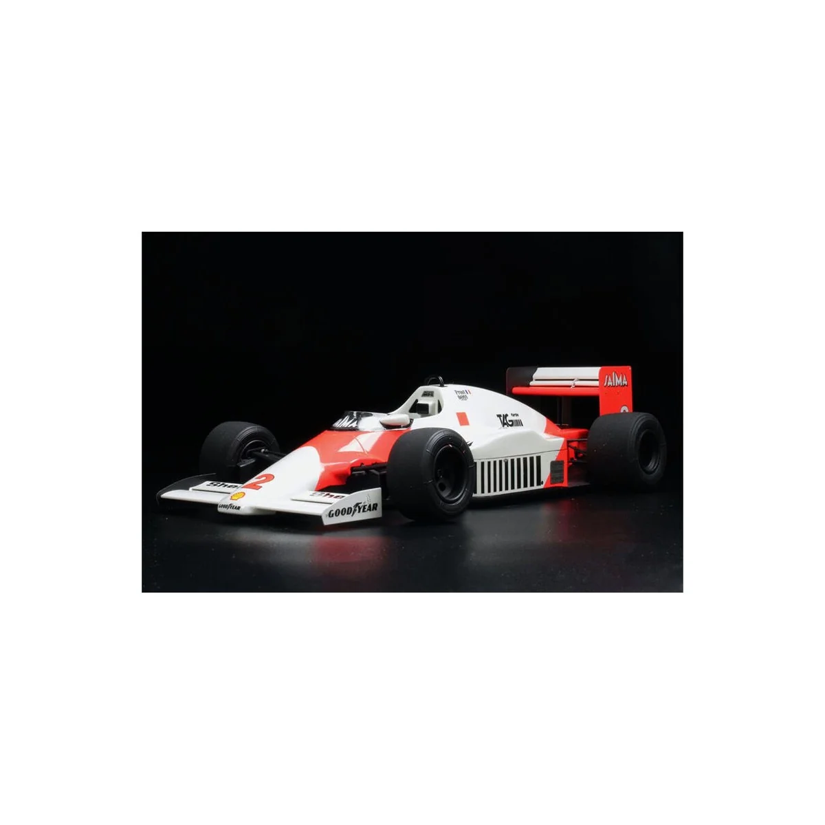 McLaren MP4/2B '85 Monaco GP, 1/20 - NUNU-BEEMAX BX20001