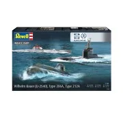 70 Jahre Bundeswehr:Wilhelm Bauer,Type 206A,Class2 - Revell 05186