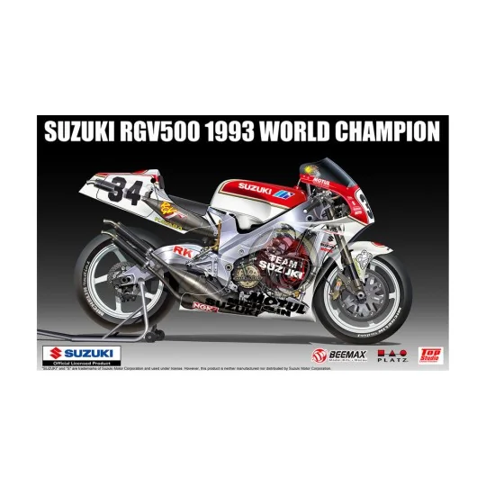 Suzuki RGV (XR79) '93 WGP500 World Champion, 1/12 - NUNU-BEEMAX BX1...