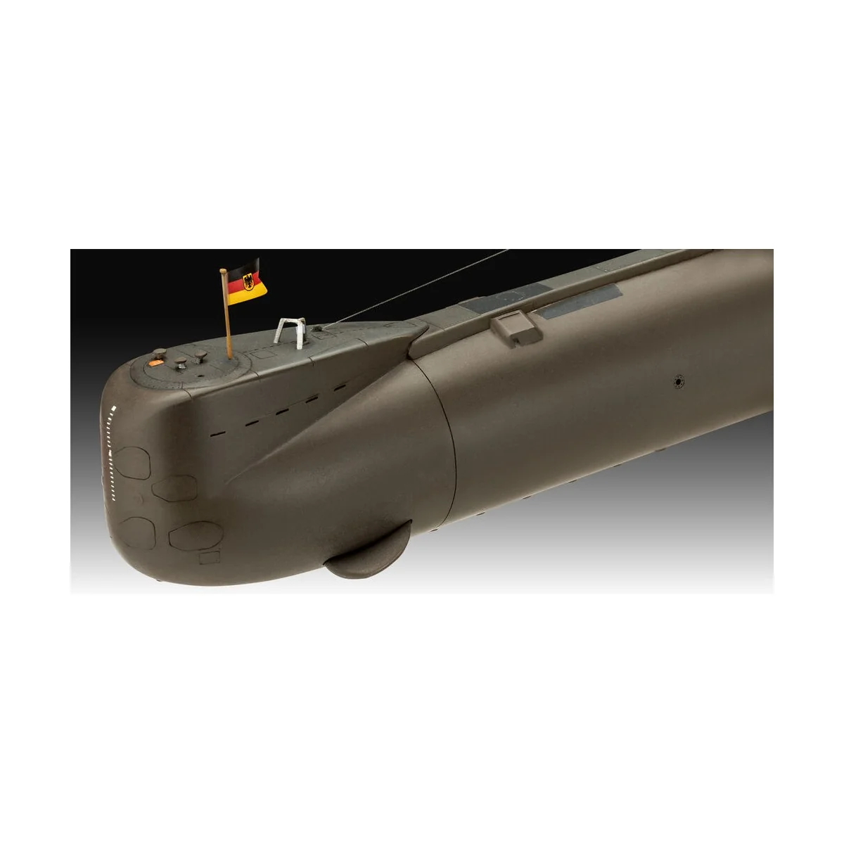 70 Jahre Bundeswehr:Wilhelm Bauer,Type 206A,Class2 - Revell 05186