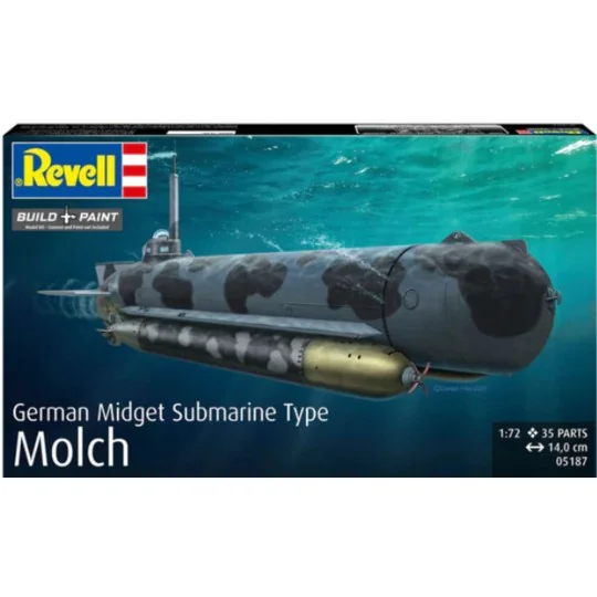 German Midget Submarine Type Molch - Revell 05187
