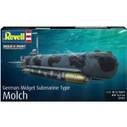 German Midget Submarine Type Molch, 1/72 - Revell 05187