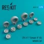 A-7D Corsair II wheels set, 1/72 - ResKit Models RS72-0019