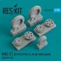 MiG-21 (PF, PFS, PFM, FL, M, MF, MFN, SM, R) wheels set, 1/72 - Res...