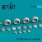 737-800 wheels set (weighted), 1/72 - ResKit Models RS72-0370
