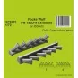 Focke Wulf Fw 190D-9 Exhausts / for 1/72 IBG kits, 1/72 - CMK 129-Q...