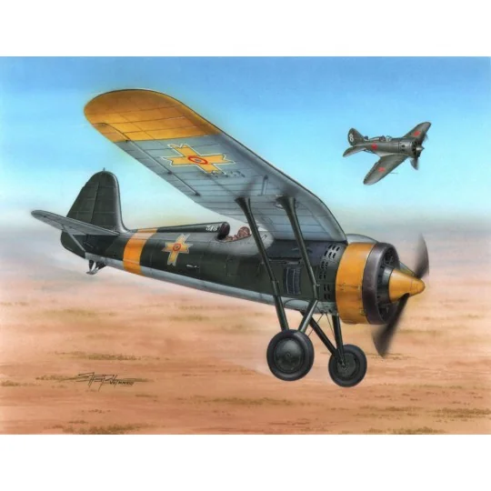 PZL P.11c "Foreign Service", 1/72 - Azur 100-A115