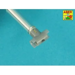 90 mm M-36 tank barrel T-shaped Muzzle Brake with mantlet cover for...