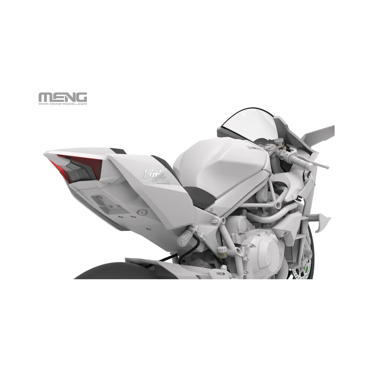 Kawasaki Ninja H2R 2018, 1/9 - MENG-Model MT-011 Kawasaki Ninja H2R 2018, 1/9 - MENG-Model MT-011