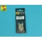 Weight for plastic models 16 x 8 mm x 6 pcs. - Aber Models MW-08