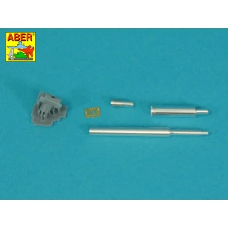 90 mm M-36 tank barrel T-shaped Muzzle Brake with mantlet cover for...