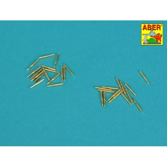 2-cm ammo x 30 pcs. for German Guns: Flak30/38 & KwK 30/38, 1/16 - ... 2-cm ammo x 30 pcs. for German Guns: Flak30/38 & KwK 30/38, 1/16 - ...