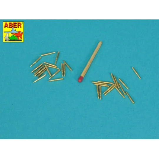 2-cm ammo x 30 pcs. for German Guns: Flak30/38 & KwK 30/38, 1/16 - ... 2-cm ammo x 30 pcs. for German Guns: Flak30/38 & KwK 30/38, 1/16 - ...