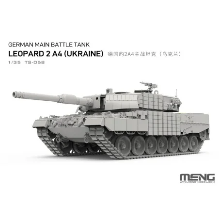 German Main Battle Tank Leopard 2A4 (Ukraine), 1/35 - MENG-Model TS...