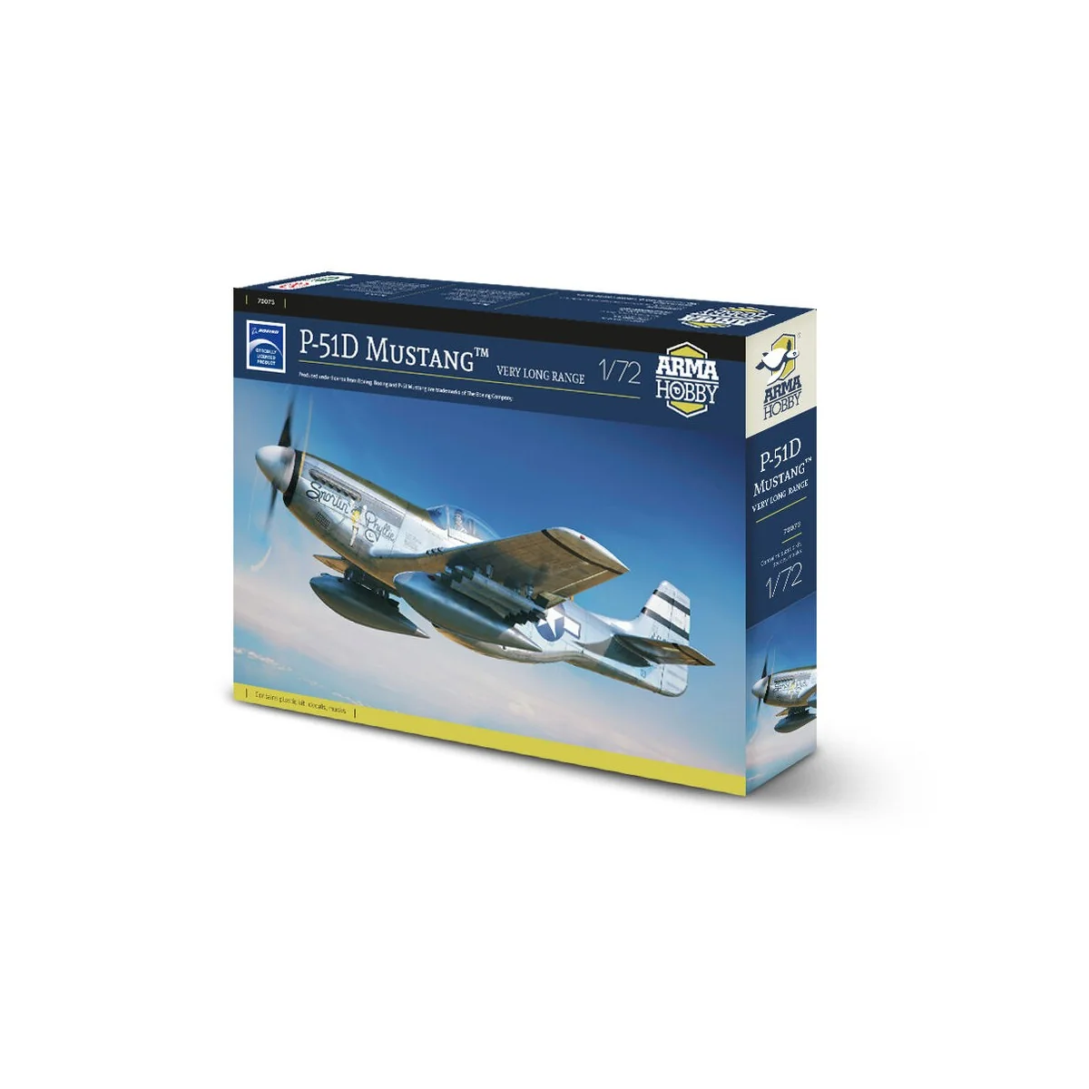 P-51D Mustang™ Very Long Range, 1/72 - Arma Hobby 70073 P-51D Mustang™ Very Long Range, 1/72 - Arma Hobby 70073