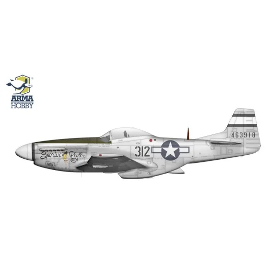 P-51D Mustang™ Very Long Range, 1/72 - Arma Hobby 70073 P-51D Mustang™ Very Long Range, 1/72 - Arma Hobby 70073